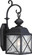 Wingate; 1 Light; 6 in.; Outdoor Wall Fixture with Clear Seed Glass; Textured Black Finish (81|60/5621)