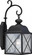 Wingate; 1 Light; 8 in.; Outdoor Wall Fixture with Clear Seed Glass; Textured Black Finish (81|60/5622)