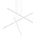 Vega 3 Head White Dimmable LED Multi Pendant (461|MP10303-WH)