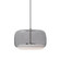 Enkel 15-in Smoked/Brushed Nickel LED Pendant (461|PD70615-SM/BN)