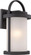 Willis - LED Large Wall Lantern with Antique White Glass - Textured Black Finish (81|62/652)