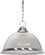 1 Light - 15'' Pendant with Clear Prismatic Glass - Brushed Nickel Finish (81|SF76/446)