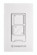 Ceiling Fan Wall Control with Receiver - 3 Speed Fan and Uplight/Downlight - White (90|WR502WH)