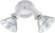 2 Light - 10'' Flood Light- PAR38 with Adjustable Swivel - White Finish (81|SF76/522)
