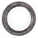 Uttermost Tanaina Silver Round Mirror (85|09175)