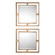 Uttermost Allick Gold Square Mirrors Set/2 (85|09234)