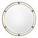 Uttermost Carrizo Bronze Round Mirror (85|09332)