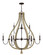 Large Open Frame Two Tier Chandelier (88|FR40578IRR)