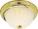 2 Light - 13'' Flush with Frosted Melon Glass - Polished Brass Finish (81|SF76/126)