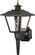 1 Light - 17'' Coach Lantern with Finial; Beveled Acrylic Panels - Black Finish (81|SF77/896)