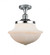 Oxford - 1 Light - 12 inch - Polished Chrome - Semi-Flush Mount (3442|517-1CH-PC-G541)
