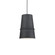 Castor 8-in Black 1 Light Socket Pendant (461|492208-BK)