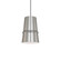 Castor 8-in Brushed Nickel 1 Light Pendant (461|492208-BN)