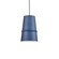 Castor 8-in Indigo Blue 1 Light Socket Pendant (461|492208-IB)