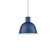 Irving 16-in Indigo Blue 1 Light Socket Pendant (461|493516-IB)