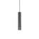 Milca 15-in Black 1 Light Pendant (461|494502L-BK)