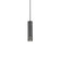 Milca 10-in Black 1 Light Socket Pendant (461|494502M-BK)