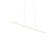 Vega Minor 48-in White LED Linear Pendant (461|LP18248-WH)