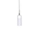 Stylo 4-in Brushed Nickel LED Pendant (461|PD19804-BN)