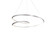 Ampersand 32-in Brushed Nickel LED Pendant (461|PD22332-BN)