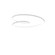 Ampersand 32-in White LED Pendant (461|PD22332-WH)