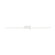 Vega Minor 48-in White LED Wall Sconce (461|WS18248-WH)