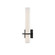 Nepal 18-in Black Dimmable LED Wall Sconce (461|WS84218-BK)