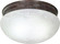 2 Light - 12'' Flush with Alabaster Glass - Old Bronze Finish (81|SF76/676)