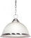 1 Light - 15'' Pendant with Frosted Prismatic Glass - Brushed Nickel Finish (81|SF76/691)