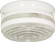 2 Light - 10'' Flush with White and Crystal Accent Glass - White Finish (81|SF77/099)