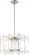 Wired - LED Pendant with Clear Glass - Brushed Nickel Finish (81|62/1351)