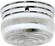 2 Light - 8'' Flush with White and Crystal Accent Glass - Polished Chrome Finish (81|SF77/101)