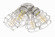 4 Light Cage Light Kit in Brushed Polished Nickel (20|LK405101-BNK-LED)
