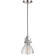 State House 1 Light Clear Dome Mini Pendant in Polished Nickel (20|P831PLN1-C)