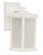 Resilience 1 Light Small Outdoor Wall Lantern in Textured White (20|ZA2404-TW)