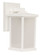 Resilience 1 Light Medium Outdoor Wall Lantern in Textured White (20|ZA2414-TW)