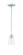 Grace 1 Light Mini Pendant in Brushed Polished Nickel (Clear Seeed Glass) (20|41991-BNK-CS)