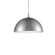 Archibald 32-in Brushed Nickel With Black Detail 1 Light Socket Pendant (461|492332-BN/BK)