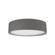 Dalton 20-in Gray LED Flush Mount (461|FM7920-GY)