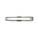 Lochwood 27-in Black Dimmable LED Wall Sconce (461|WS83427-BK)