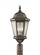 Martinsville traditional 3-light outdoor exterior post lantern in corinthian bronze finish with clea (38|OL5907CB)