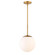NIVEOUS 10IN MINI PENDANT 3000K (16|PD-52310-AB)