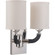 Huxley 2 Light Wall Sconce in Polished Nickel (20|48162-PLN)