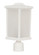 Resilience 1 Light 15'' Outdoor Post Mount in Textured White (20|ZA2415-TW)