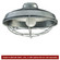 1 Light Wire Cage Light Kit in Flat Black (20|LK984FB)