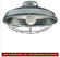 Wire Cage No Glass w/1x 18w CFL- W (20|LK984W)