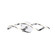 INTERLACE 28IN VANITY/SCONCE 3000K (16|WS-47828-CH)