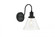 Histoire 1 light black Wall Sconce (758|LD4017W7BK)