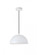 Forte 1 light White Pendant (758|LD4022D12WH)