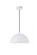 Forte 1 light White Pendant (758|LD4023D14WH)